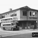 HB001 Lewes Bus Station circa 1955 Southdown Motor Services Leyland TD5 GCD354 Brighton-Eastbourne Service 25 © Jack Turley/Dinnages Publishing