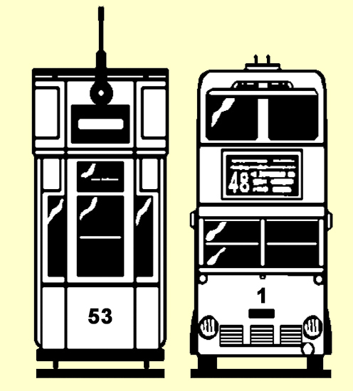Brighton Tram and Trolleybus logo Exclusive design by Gordon Dinnage